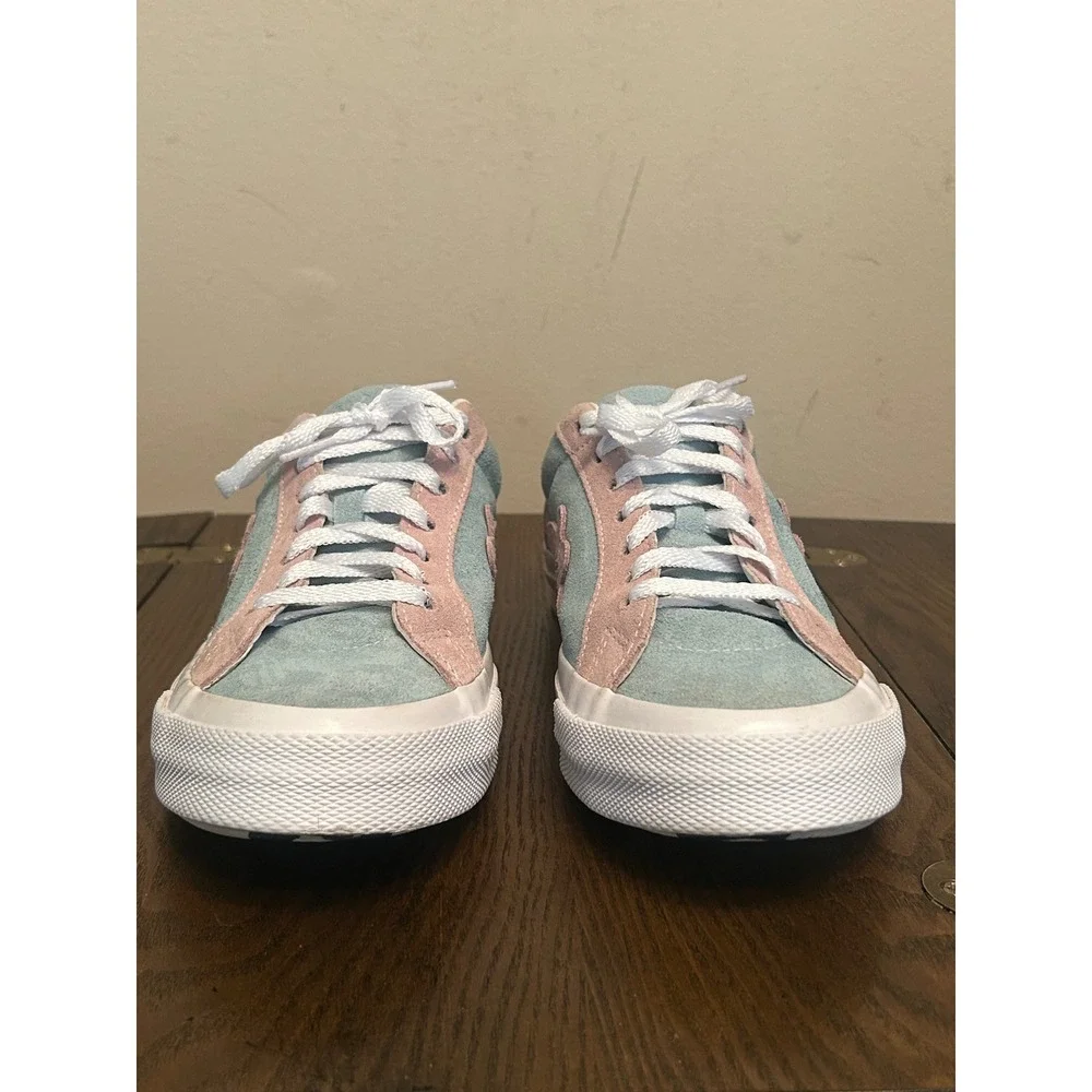 Converse Golf Le FLEUR Plum Blue Pink Suede Sneakers 162127C Women's 10 Men's 8